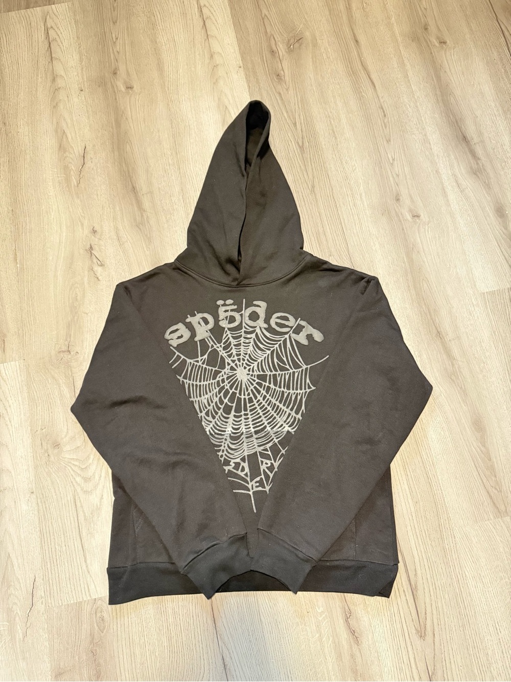 Men's Black Spider Graphic Hoodie